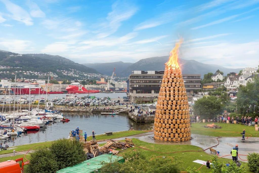 Appartamento Lille Damsgardsveien 61 Bergen Esterno foto